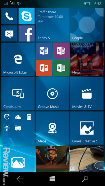 Review Smartphone Microsoft Lumia 950 4 Lumia 950 - Desktop