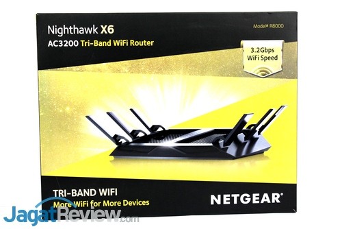Hands-On Review Router NetGear Nighthawk X6 (R8000) 1 NetGear Nighthawk X6 - 01