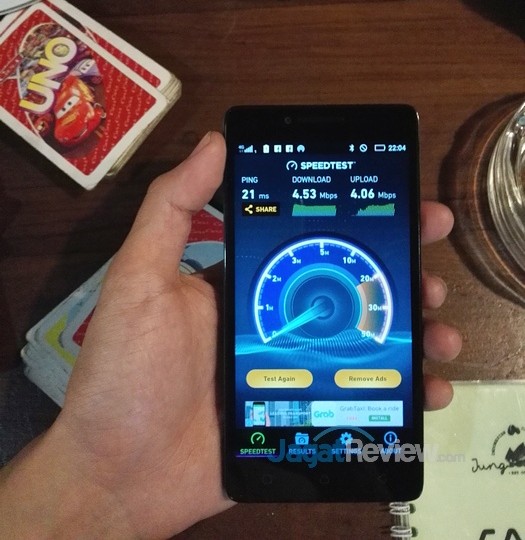 Review Smartphone Android: Lenovo A6010 (Bundling Smartfren 4G LTE Advance) 5 Speedtest A6010 Smartfren e1457413466570