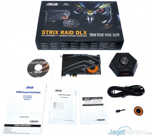Review SoundCard ASUS Strix Raid DLX 4 Strix Raid DLX 6