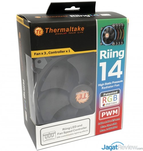 Review Fan Thermaltake Riing 14 RGB - 3 Pack 1 Thermaltake Riing 1