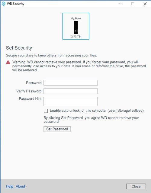 Review Storage: WD My Book for Mac 3TB 12 WD Security