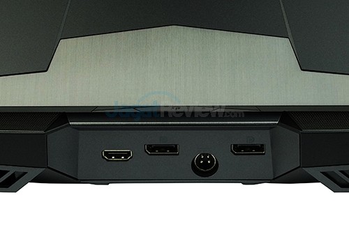 Review Notebook Gaming: Xenom Hercules HC17S G-SYNC 8 Xenom Hercules HC17S Rear Connector
