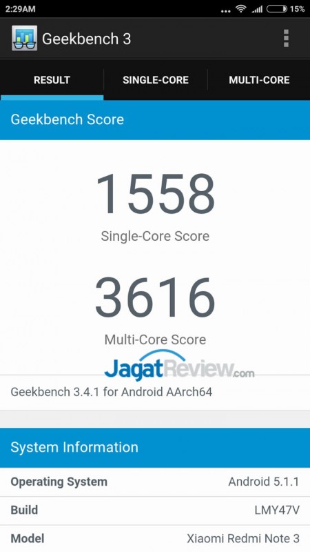 Review Xiaomi Redmi Note 3 Pro 3 redmi-note-3-Geekbench