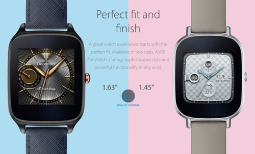 ASUS Jual Smartwatch ZenWatch 2 dengan Harga Murah Di Indonesia 5 zenwatch2-size