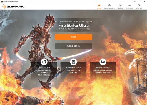 Futuremark Umumkan Update 3DMark Terbaru 1 3DMark New UI