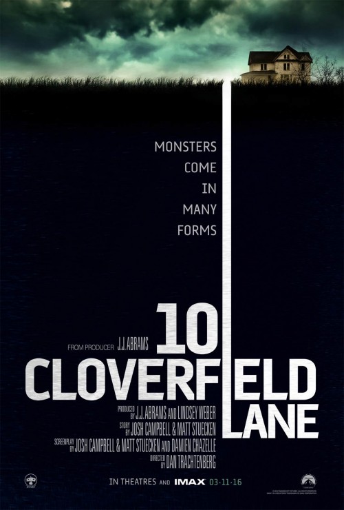 Review 10 Cloverfield Lane: Aneh, Konyol Sekaligus Menegangkan 1 Cloverfield Lane Review Poster