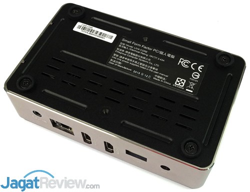 Review Mini PC Desktop: ECS LIVA Core 10 ECS LIVA Core Bottom Side