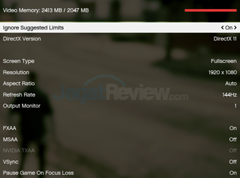 Review PC Desktop Gaming: HP Envy Phoenix 860-001d 11 HP Envy Phoenix 860-001d GTAV Setting GFE 01