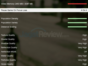Review PC Desktop Gaming: HP Envy Phoenix 860-001d 12 HP Envy Phoenix 860-001d GTAV Setting GFE 02