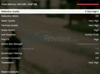 Review PC Desktop Gaming: HP Envy Phoenix 860-001d 13 HP Envy Phoenix 860-001d GTAV Setting GFE 03