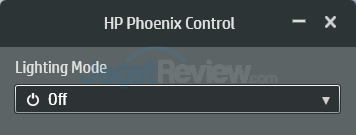 Review PC Desktop Gaming: HP Envy Phoenix 860-001d 16 HP Envy Phoenix 860-001d Phoenix Control - Off
