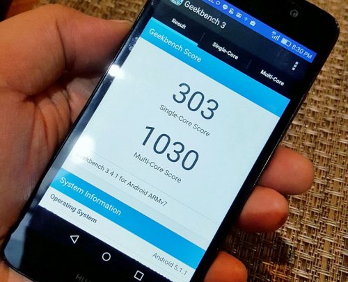 Akhirnya, Huawei Luncurkan Ponsel 4G LTE Lagi: Y6 LTE 6 Huawei Y6 LTE GeekBench (1)