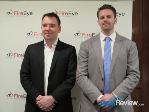 FireEye: Indonesia Lebih Rentan Terhadap Serangan Cyber 1 (ki-ka) Bryce Boland, Chief Technology Officer for Asia Pacific & Mashall Heilman, Vice President and Executive Director Incident Response and Red Team Operation