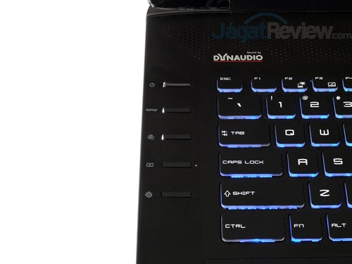 Review Notebook Gaming: MSI GT72S 6QF Dragon Edition G 19 MSI GT72S 6QF Buttons