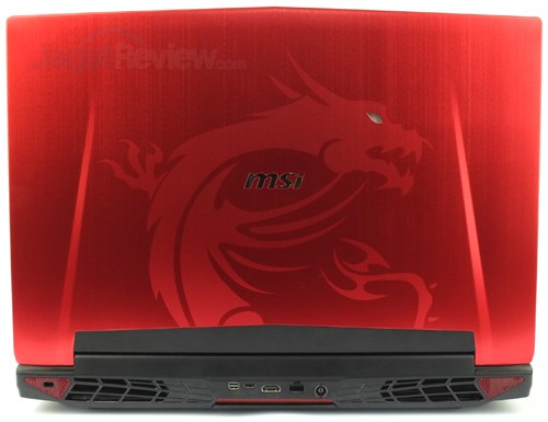 Review Notebook Gaming: MSI GT72S 6QF Dragon Edition G 1 MSI GT72S 6QF Rear Side 01