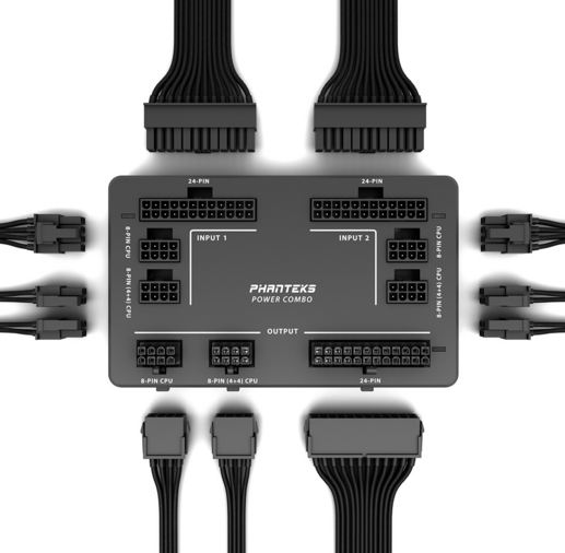 Phanteks Power Combo Mungkinkan 2 PSU untuk 1 PC 3 Power comb 2
