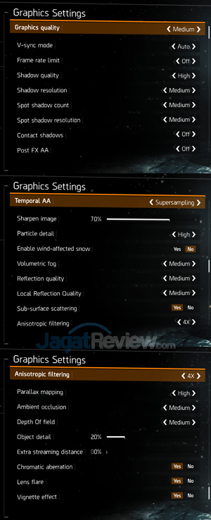 Review Notebook Gaming: HP Pavilion Gaming 15-ak035tx 43 TCTD Setting Medium