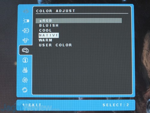 Viewsonic VX257-SHW Menu 05