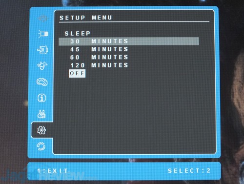 Viewsonic VX257-SHW Menu 16