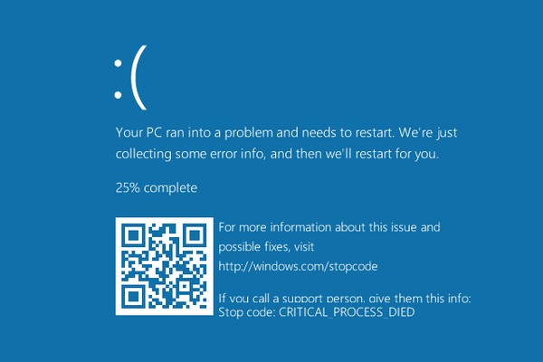 Blue Screen Windows 10 Kini Dilengkapi QR Code 5 Windows 10 Blue Screen QR Code