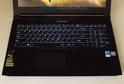 Review Notebook Gaming: Xenom Pegasus PS15S 9 Xenom Pegasus PS15S Backlit Keyboard