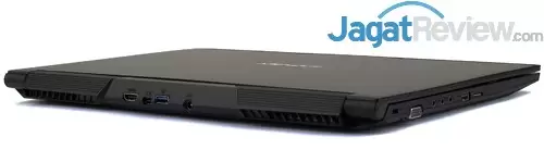 Review Notebook Gaming: Xenom Pegasus PS15S 3 Xenom Pegasus PS15S Rear Left Side