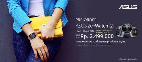ASUS Jual Smartwatch ZenWatch 2 dengan Harga Murah Di Indonesia 1 asus-store-zenwatch2