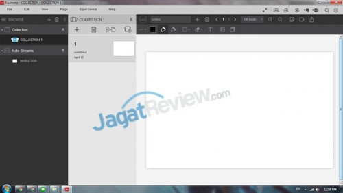 Hands-On Equil Smartmarker 12 EquilNote tampilan PC (Windows)