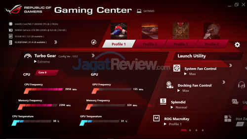 ASUS ROG GX700 Gaming Center