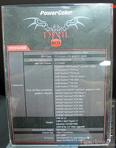 Computex 2016: PowerColor Pamerkan Modul VGA Eksternal, Devil Box 8 Computex 2016 - PowerColor 08