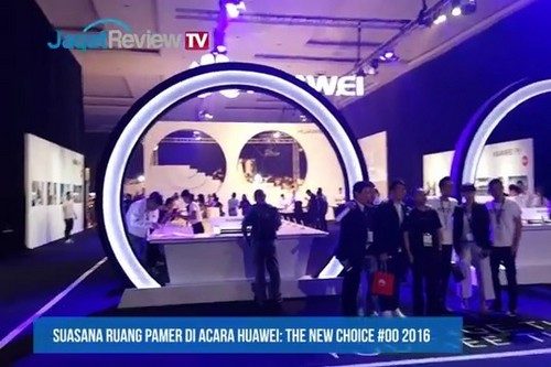 Ruang Pamer Produk Terbaru Huawei di The New Choice #OO 2016