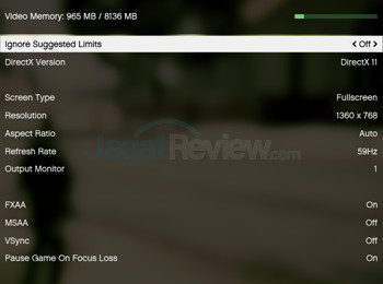 Review Mini PC Desktop: Intel NUC NUC6i5SYH 19 Intel NUC6i5SYH GTAV Setting 01 v2