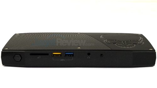 Review Mini PC Desktop: Intel NUC NUC6i7KYK  Intel NUC6i7KYK Front Side