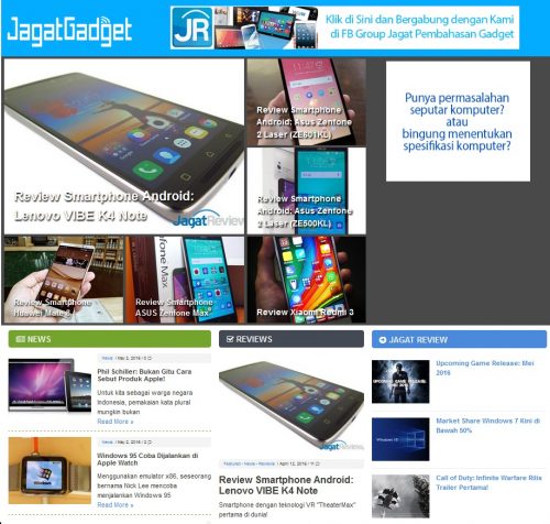 JagatGadget.com: Tempat Kabar dan Ulasan Terbaru dari Dunia Gadget 2 Jagat Gadget