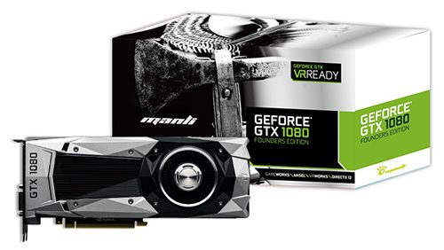 Parade VGA NVIDIA GeForce GTX 1080 Founders Edition 4 Manli  GTX 1080 Founders Edition