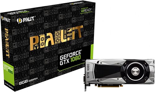 Parade VGA NVIDIA GeForce GTX 1080 Founders Edition 6 Palit GeForce GTX 1080 Founders Edition