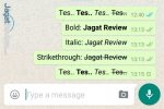 SS WhatsApp Text Formatting Feat