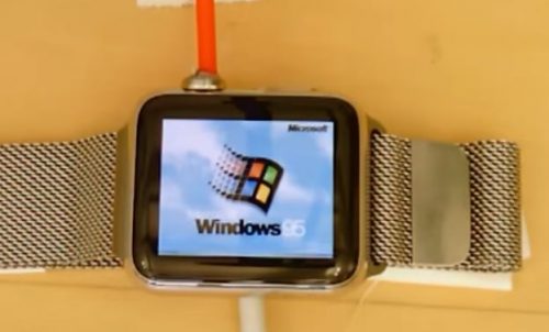 Windows 95 Coba Dijalankan di Apple Watch 1 Windows 95 Coba Dijalankan di Apple Watch