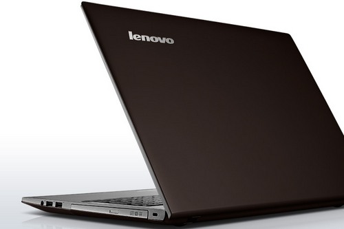 lenovo laptop ideapad z500 brown back 7L