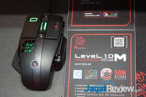 Computex 2016: Thermaltake Hadirkan Jajaran Produk Gaming RGB 1 Level 10M Advanced menjadi bintang untuk produk Tt-esports