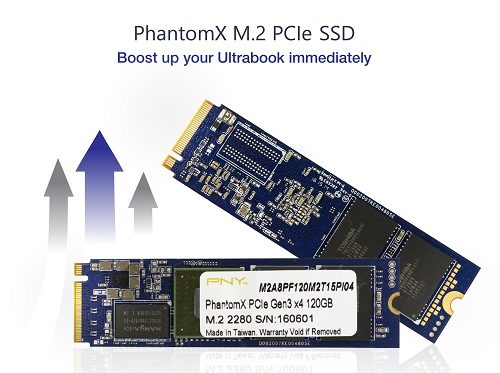 Direct Release: PNY Technologies Menarik Perhatian dengan Jajaran Produk SSD dan Flash Drive di Computex 2016 2 160628 PNY PhantomX M.2 PCIe