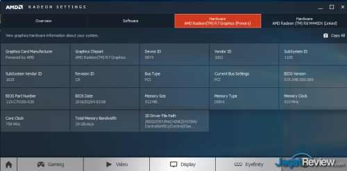 Hands-on Preview: AMD FX-9800P 'Bristol Ridge' APU 7th Gen 6 5_GPUInfo3