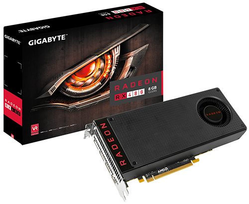 Parade VGA AMD Radeon RX 480 8 GB 3 GIGABYTE RX 480 8GB
