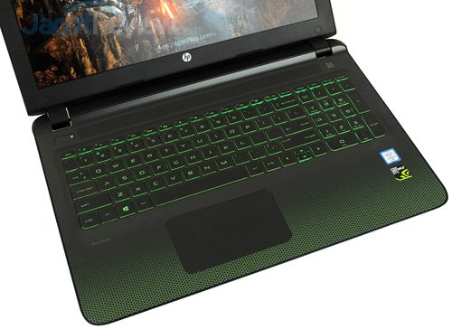 Review Notebook Gaming: HP Pavilion Gaming 15-ak035tx 11 HP Pavilion Gaming 15-ak035tx Keyboard & Touchpad