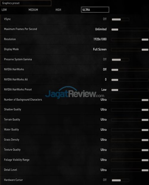 Review Notebook Gaming: HP Pavilion Gaming 15-ak035tx 30 HP Pavilion Gaming 15-ak035tx TW3 Setting - Graphics Ultra