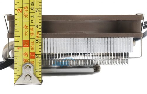 Tes Perbandingan 8 HSF Pendingin Prosesor PC Murah 9 ID-Cooling IS-40 height tinggi