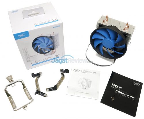 Tes Perbandingan 8 HSF Pendingin Prosesor PC Murah 2 Kelengkapan DeepCool Gammaxx 300