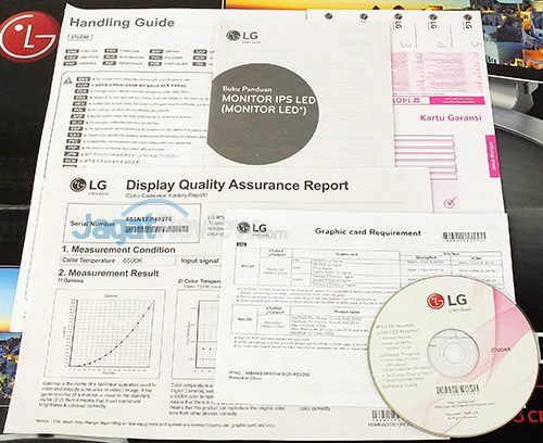 LG 27UD68 Documentation & Disc