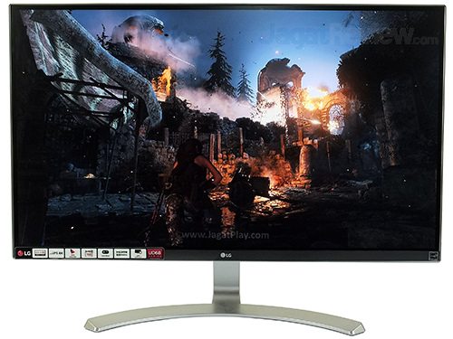 Hands-On Review Monitor: LG 27UD68-W 2 LG 27UD68 Front Side